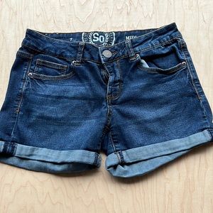 SO woman’s jean shorts